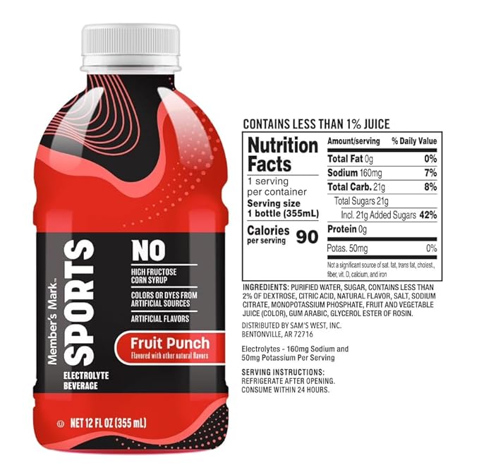 Sports Drink 12 fl. oz. Variety Pack 24 Count