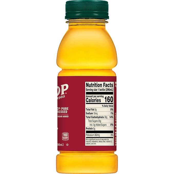 Tree Top 100% Pure Pressed 3 Apple Blend 100% Apple Juice 10 Fl Oz (Pack of 24)