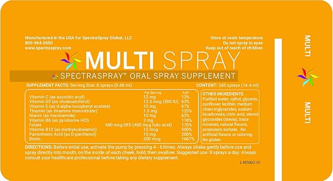 Spectraspray Sleep &amp Daily Wellness Bundle – Sleep Support &amp Multivitamin Oral Sprays