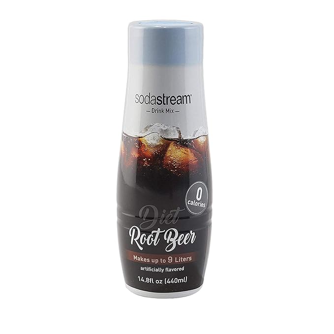SodaStream Diet Root Beer 440ml 3 Pack 14.8 Fl Oz