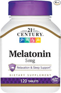 Melatonin 5mg Maximum Strength 120 ea (Pack of 4)