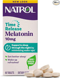 Natrol Advanced Sleep Melatonin Tablets Maximum Strength 10 mg 60 ea ( Pack of 2)