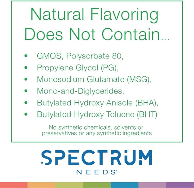 SpectrumNeeds® by NeuroNeeds – Comprehensive Nutritional Support with 33 Active Ingredients for Overall Well-Being Lemon Flavor