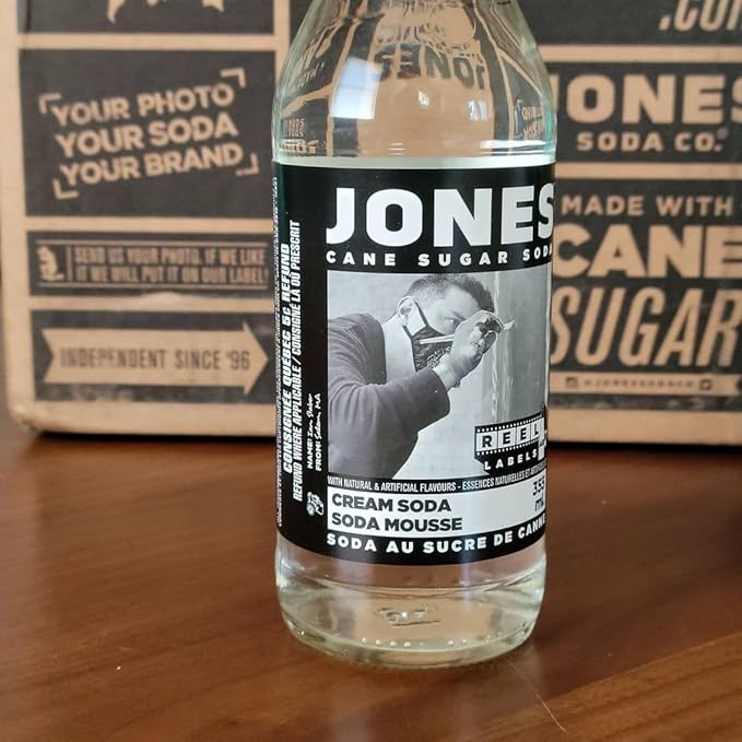 Jones Soda Co. Cream Soda 12 12oz bottles