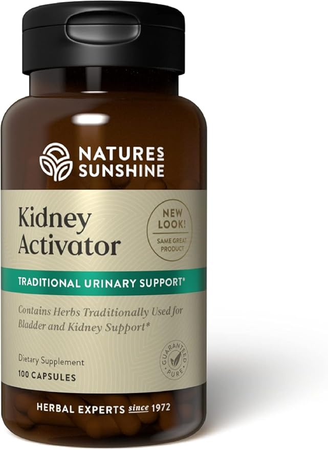 Nature's Sunshine Kidney Activator Capsules 100 Capsules | Natural Kidney Supplement Contains Herbs to Support and Enhance Kidney Function and Urine Flow
