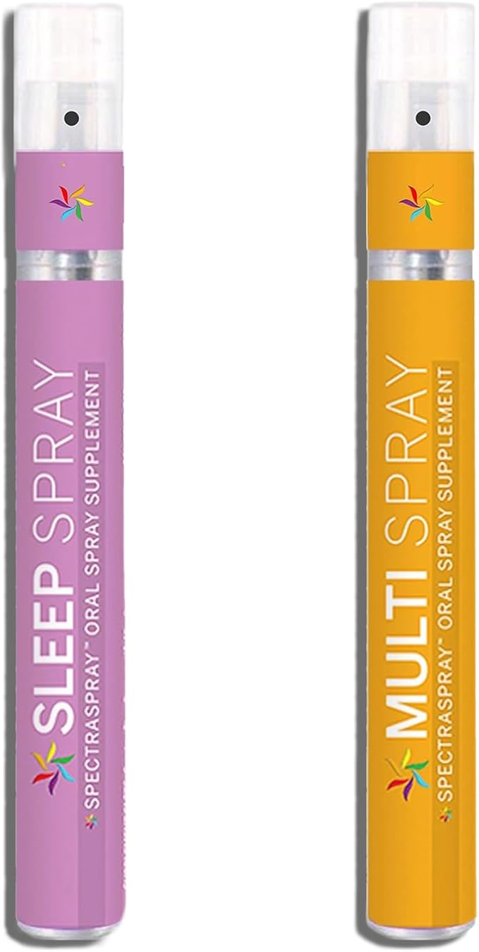 Spectraspray Sleep &amp Daily Wellness Bundle – Sleep Support &amp Multivitamin Oral Sprays