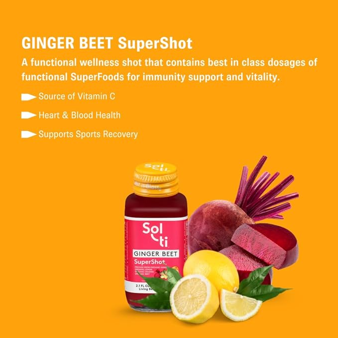 Sol-ti Organic Ginger Beet Supershot 2.1 FZ