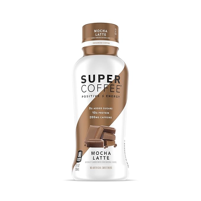Kitu Super Coffee Sugar-Free Formula 10g Protein Keto Approved Lactose Free Soy Free Gluten Free (Pack of 6) (Sugar Free Mocha)