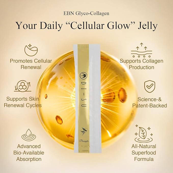 BI-SU Bird's Nest Essence Collagen Jelly Stick with Vitamin C Fish Collagen Peptides Anti Aging Maintain Skin Elasticity Immunity Support Japan Beauty Skin Care Secret Cranberry Flavor 7 PCS
