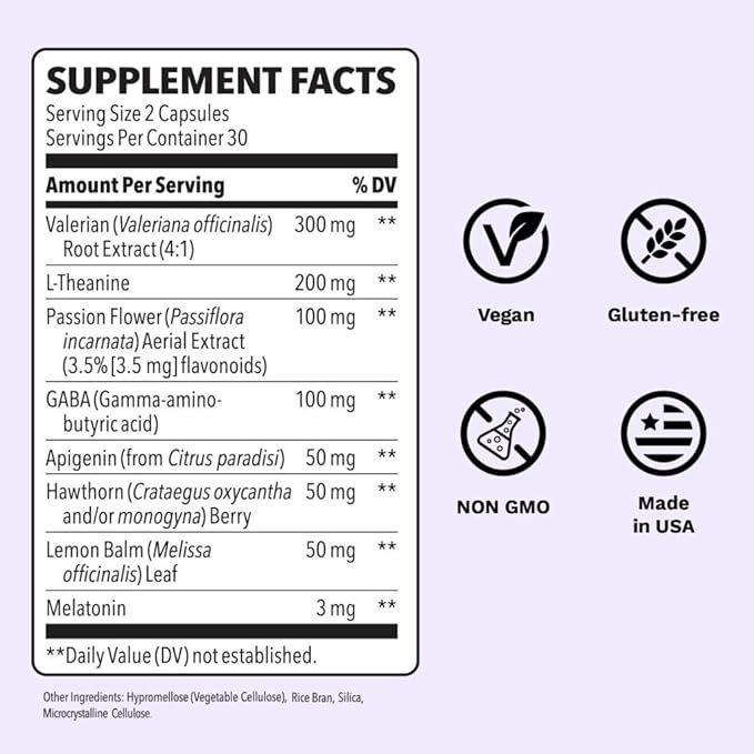 LifeSeasons Rest-ZZZ Extra Strength + Focus-R Bundle – Natural Sleep &amp Brain Support – Fall Asleep &amp Stay Asleep Boost Concentration &amp Mental Performance – Low Dose Melatonin 60 Capsules
