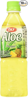 OKF Aloe Vera Drink Pineapple 16.9 Oz (Case of 10)
