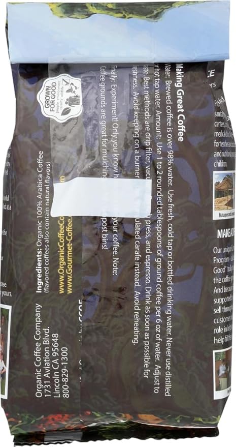 Organic Coffee Co. Coffee Breakfast Blend OG2 12 oz. (Pack of 6)