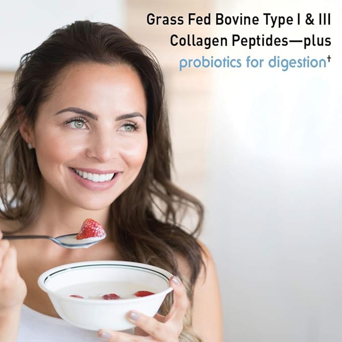 Garden of Life Grass Fed &amp Marine Collagen Peptides Powder Bundle - Unflavored Hydrolyzed Protein for Skin Hair Nails Joints - 28 &amp 12 Servings