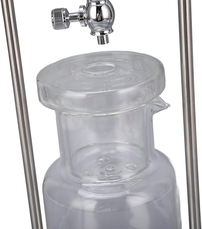 Panorgraphic 600ml Clear Cold Coffee Stainless Steel Stand DIY Home Kitchen