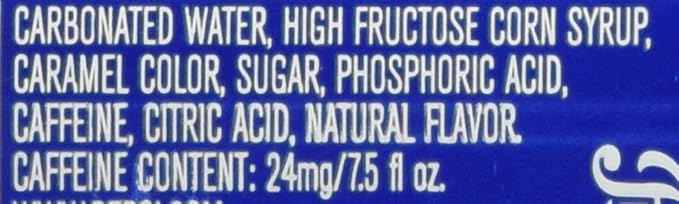 Pepsi Cola Soda 7.5oz Mini Cans 3/8 Packs (24 Cans)