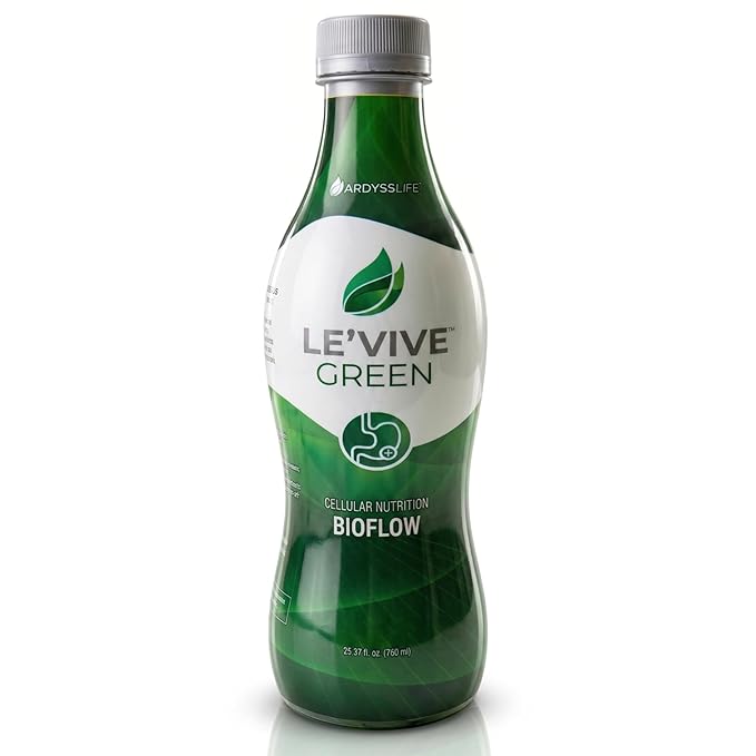 Ardyss Le’Vive Green Life Aloe Vera Juice 25.37 Fl Oz – Aloe Drink with Milk Thistle Extract Light &amp Refreshing Taste