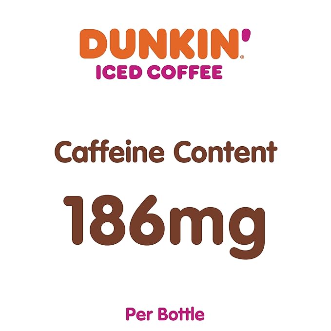 Dunkin' Mocha Iced Coffee Bottle 13.7 fl oz 12 Pack