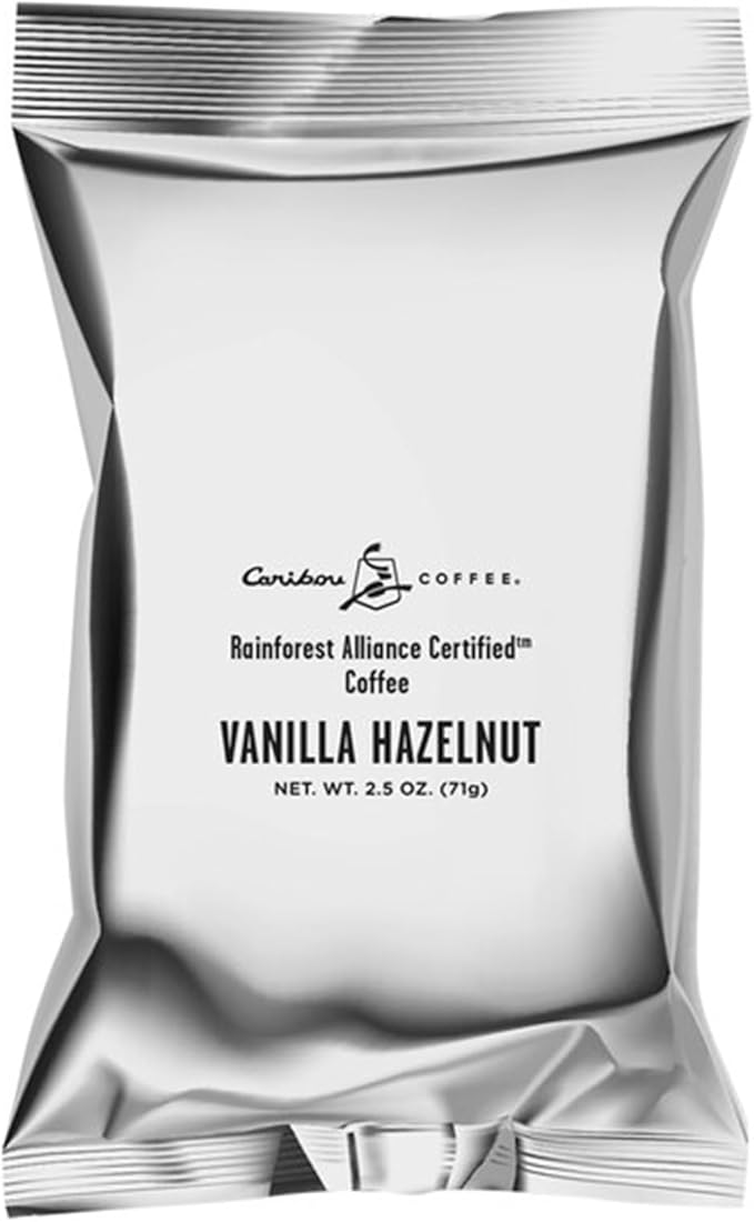 2.5 oz. Vanilla Hazelnut Dreamstate Flavored Coffee Packet - 18/Pieces WS-110CCVANHAZL-NF