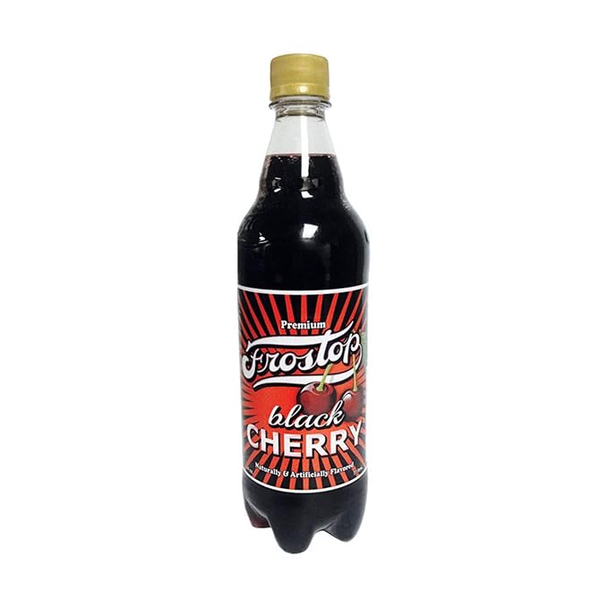 Frostop 9469545 24 oz Cherry Soda Bottle44 Black - Pack of 24