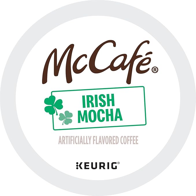 McCafe Irish Mocha Coffee Single-Serve Keurig K-Cup Pods 60 Count