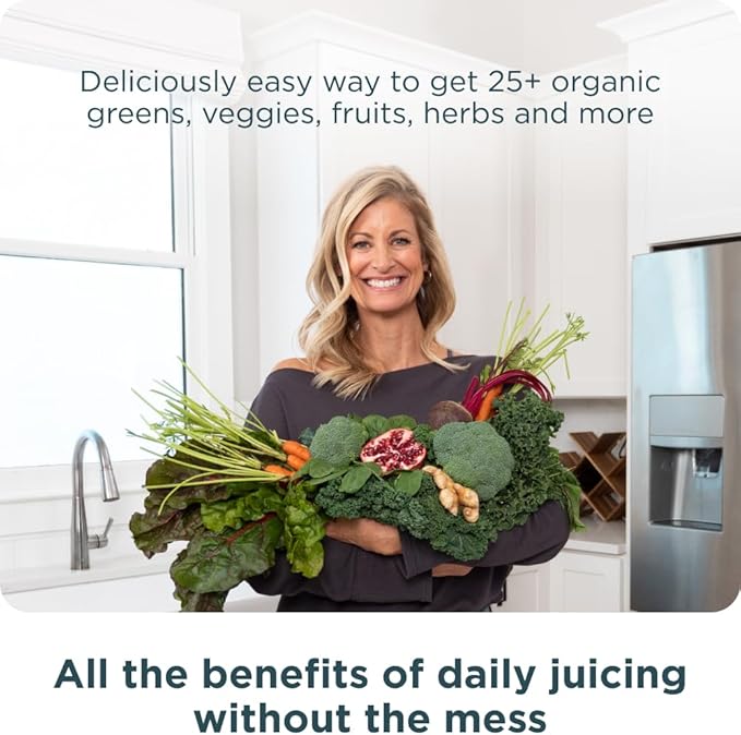 Ancient Nutrition Multi Collagen Protein Powder Unflavored 40 Servings + Organic Supergreens Powder Mango 12 Servings