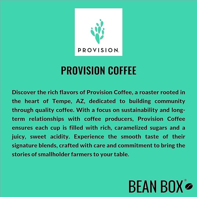 Ponderosa Blend - Roasted by Provision Coffee - Whole Bean Coffee - 12 Ounce Bag
