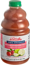 100% Crushed Guava Passion Fruit Smoothie Mix 46 fl. oz. WS-103DR100GUAP-NF