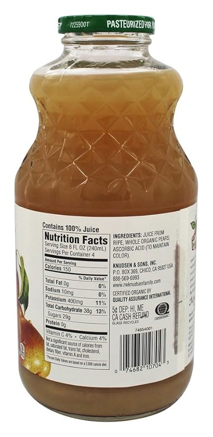 R.W. Knudsen - Organic Juice Pear - 32 oz.