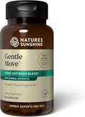 Nature's Sunshine Gentle Move: Experience Daily Digestive Support and Natural Constipation Relief with Natural Fiber for Soft Stools &amp Regularity 90 Capsules