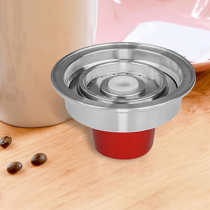 Reusable Coffee Pod Large Convenient Stainless Steel Coffee Capsule Adapter for Vertuos Coffee Machine