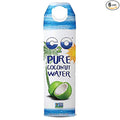 C2O Pure Coconut Water | Plant Based | Non-GMO | No Added Sugar | Essential Electrolytes | 1 Liter (Pack of 6)