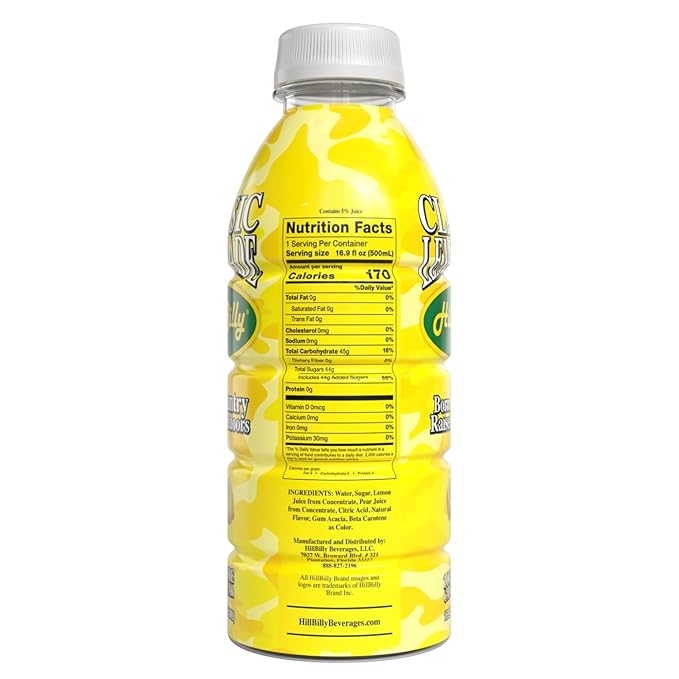 HillBilly Lemonades Lemonade 12 Count