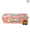 Crush Soda Munchie Box Reserve - Stocked for your Pleasure - Cans or Bottles (Peach Pack of (12) 12 Oz Cans)