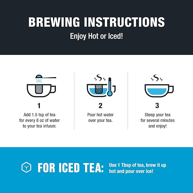Tiesta Tea - Loose Leaf Tea Tin Gift Box High to Non-Caffeinated Assorted Blends 3 Tins for Hot &amp Iced Brews Variety Pack Passion Berry Jolt Fruity Paradise &amp Lavender Chamomile