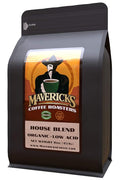 Mavericks House Low Acid Coffee 100% Organic Ingredients Coffee - Ground (Medium Roast)