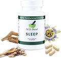 Sleep - Natural Sleep Aids for Adults with l theanine Supplement Ashwagandha Magnesium Valerian Root Melatonin - Non-Habit Forming Formula for Rejuvenating - 30 Capsules (Pack of 1)