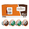 Fresh Roasted Coffee African Variety Pack K-Cup Compatible 96 Pods
