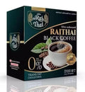 RAITHAI Black Coffee - Sugar-Free Cholesterol-Free Trans Fat-Free Instant Coffee Blend with Botanical Extracts - 20 Sachets (5g each)