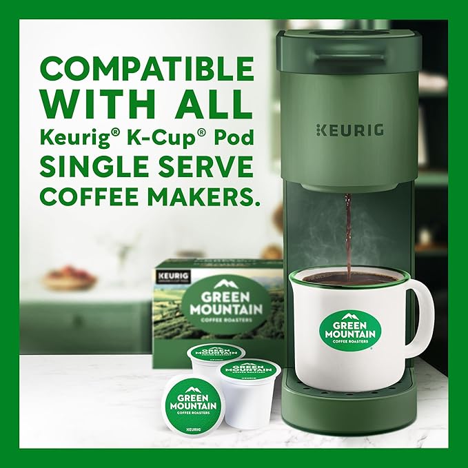Green Mountain Coffee Roasters Breakfast Blend Decaf Coffee Keurig Single Serve K-Cup pods Light Roast 96 Count
