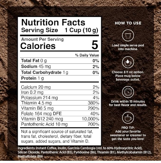 VitaCup Instant Slim Coffee 10Ct &amp Hydration 10Ct