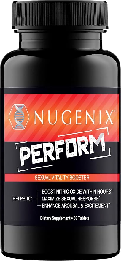 Nugenix Perform Nitric Oxide and Vitality Booster for Men - 63ct