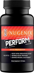 Nugenix Perform Nitric Oxide and Vitality Booster for Men - 63ct