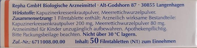 Anti-Infek N 50 Tablets Made in Germany