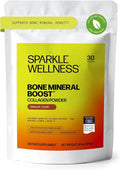 Sparkle Wellness FORTIBONE Bioactive Collagen Peptides | Collagen Powder Supplement with Nutra C Buffered Vitamin C for Bone Health | Bone Mineral Boost (Chocolate) [30 Serves]