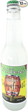 Filbert's GRAPEFRUIT OLD TIME CHICAGO SODA - wonderful crisp citrus flavor  12-Ounce Glass Bottle (Pack of 12)