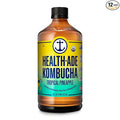 Health-Ade Kombucha Tea Organic Drink Fermented Tea with Living Probiotics Detoxifying Acids Supports Gut Health Non-GMO Vegan Gluten Free 12 Pack (16 Fl Oz Bottles) Tropical Punch