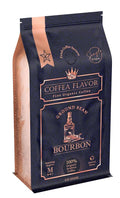 Bourbon Flavored Ground Coffee – Organic Medium Roast 100% Arabica – Single Origin Dominican Coffee – Smooth Bourbon Flavor Rich Aroma – Naturally Flavored – Coffea Flavor