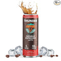 Thunder CoffeeMilk - 11 oz Aussie Style Cold-Brewed Latte Canned Coffee Iced Coffee Cans for Grab &amp Go Natural Protein-Rich 150mg Caffeine Energy Drink in Handy Cold Brew Cans Doubleshot Espres