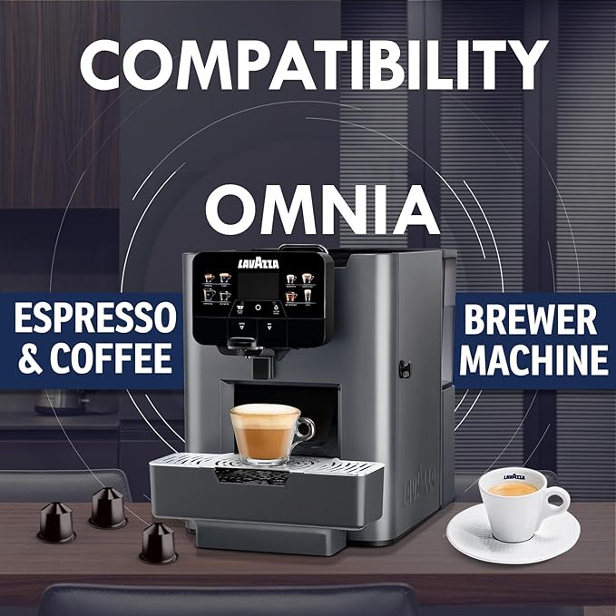 Lavazza Blue Coffee Capsules Variety Pack – 100 Count (50 Pods Each) – Includes Top Class &amp Caffè Crema Blends – Compatible with Lavazza LB Espresso Machines Only – Premium Italian Coffee