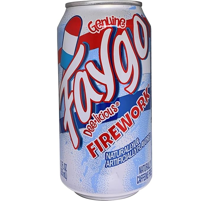 Faygoo Firework 24 cans 12 oz cans soda pop soft drink